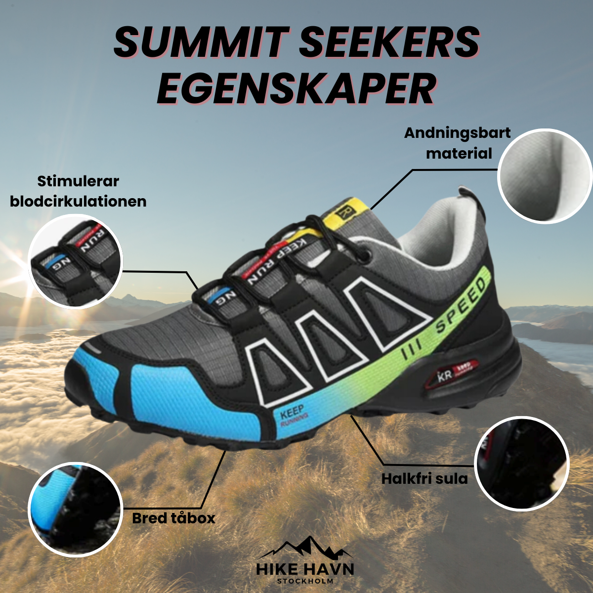Summit Seekers -  Herrskor för Utomhusbruk