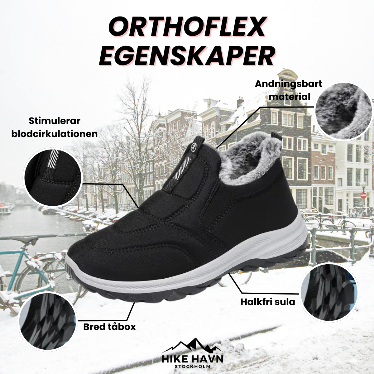 OrthoFlex – Ortopediska Skor för Herrar