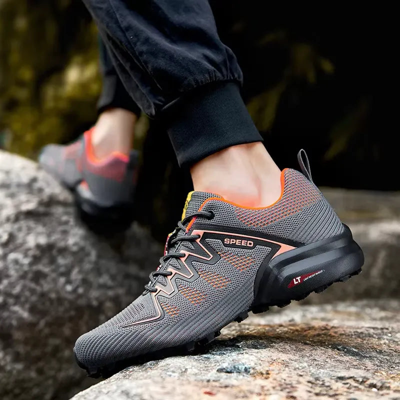 Summit Hiker - Herrskor för Utomhusbruk | Inklusive GRATIS Ortopedisk Sula
