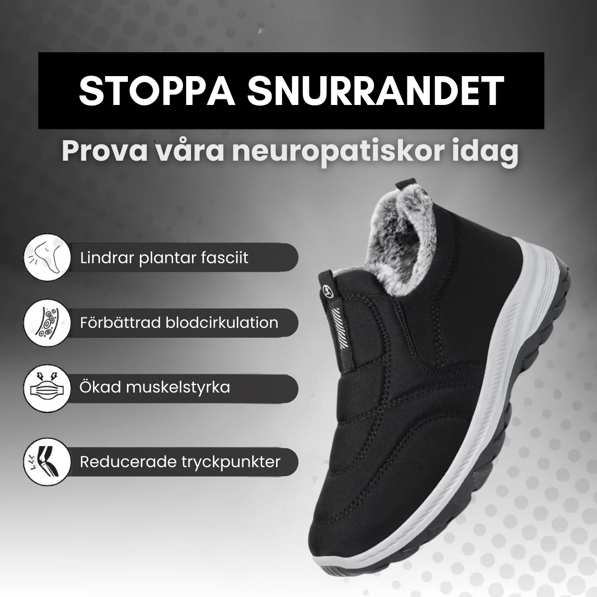 OrthoFlex – Ortopediska Skor för Herrar