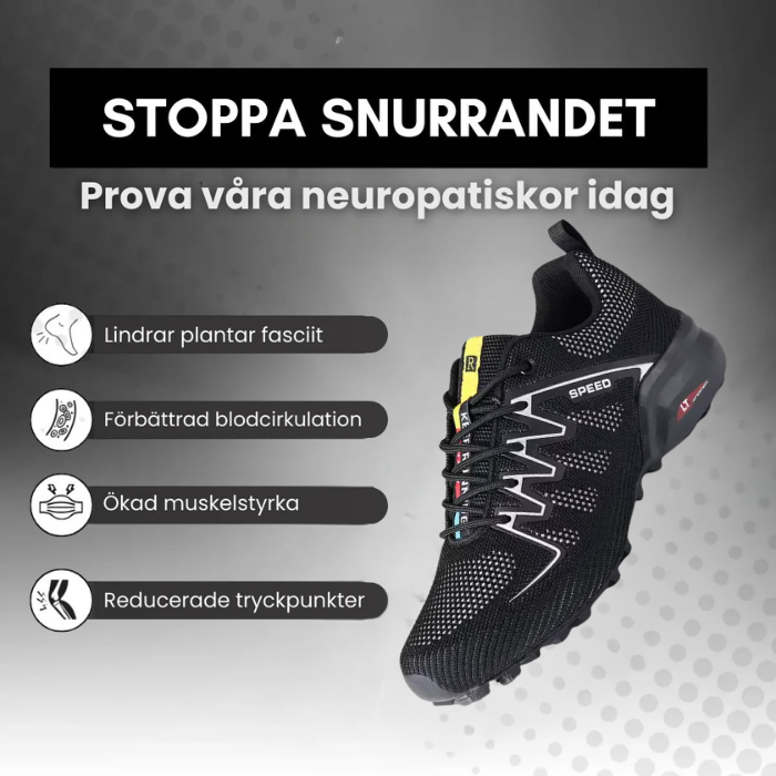 Summit Hiker - Herrskor för Utomhusbruk | Inklusive GRATIS Ortopedisk Sula