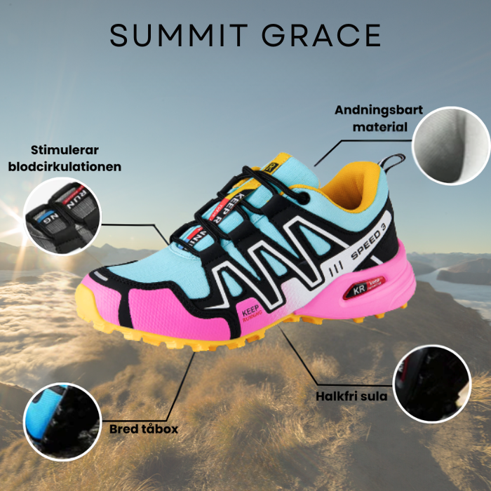 Summit Grace – Vandringskängor för kvinnor | Inklusive GRATIS Sula