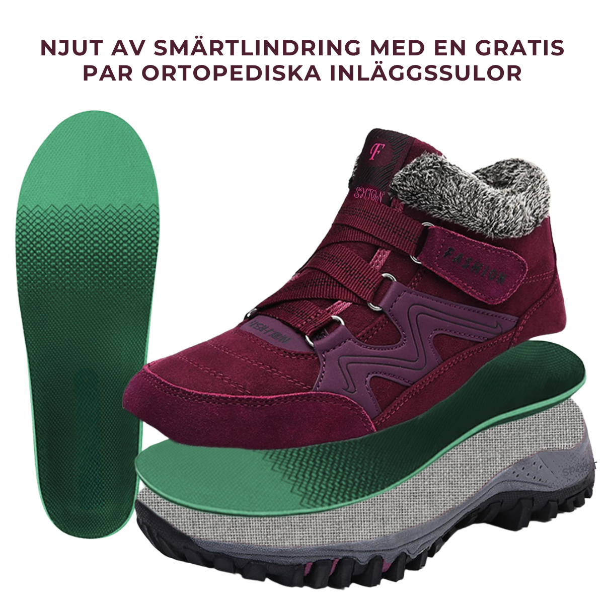 FurroTek – Höga Vinterkängor med Pälsskydd